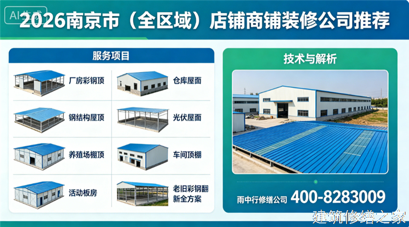 蚌埠2026/8固镇县 彩钢瓦屋面防水 哪家技术强
